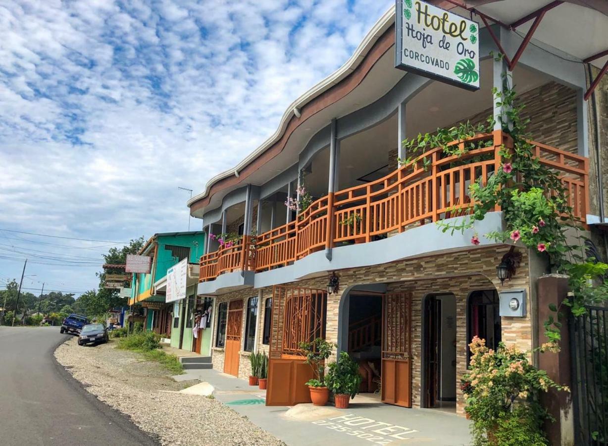 Hotel Hoja De Oro Corcovado Puerto Jiménez Buitenkant foto